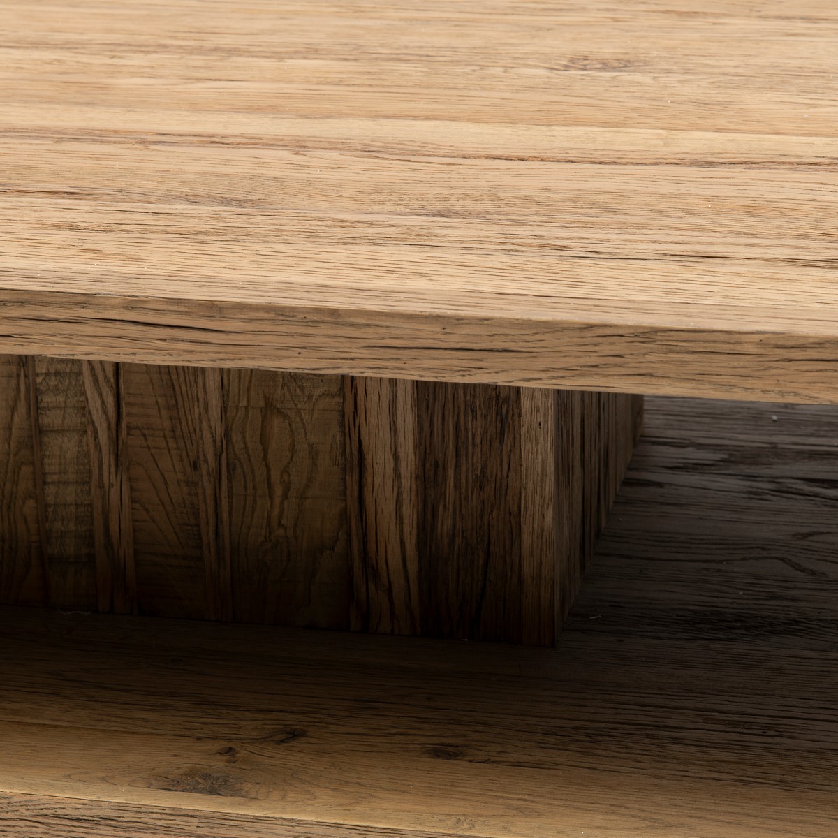  Rivièra Maison Couchtisch Vermont 160 x 80 cm Eichenholz Braun
