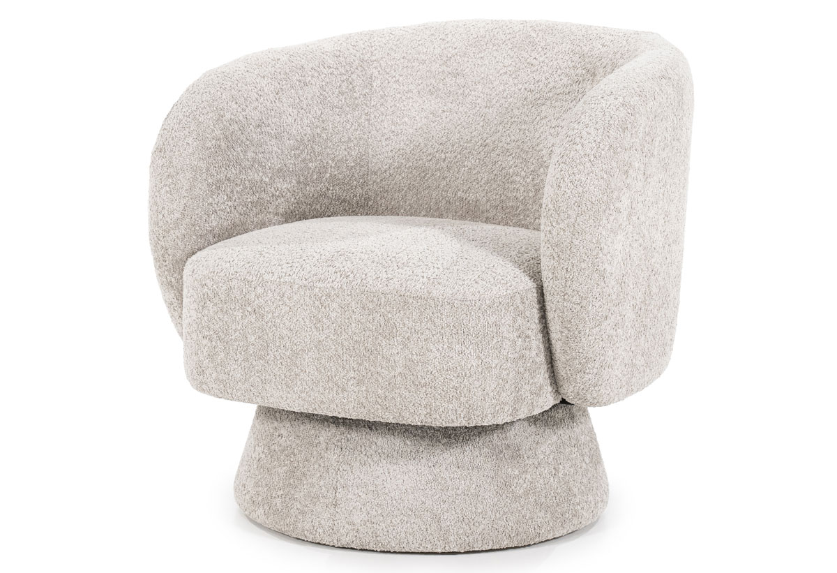 Sessel Balou taupe Clubsessel Fernsehsessel Drehsessel