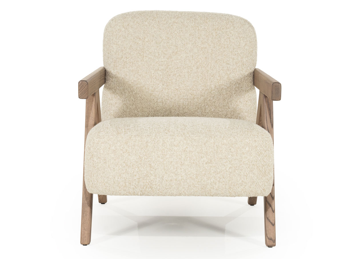 Sessel Francis beige Clubsessel Fernsehsessel