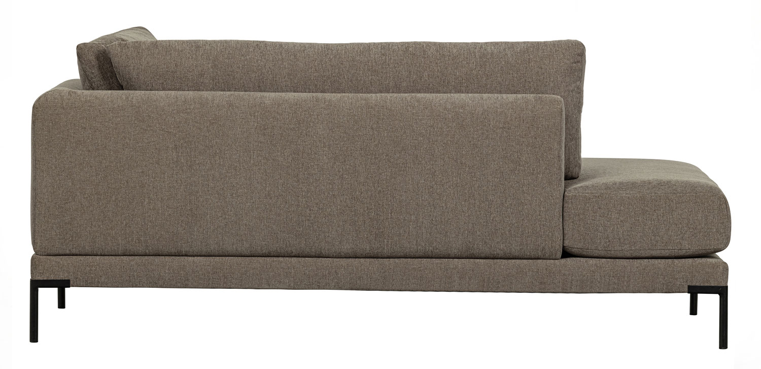 vtwonen Lounge Element links Couple Webstoff taupe
