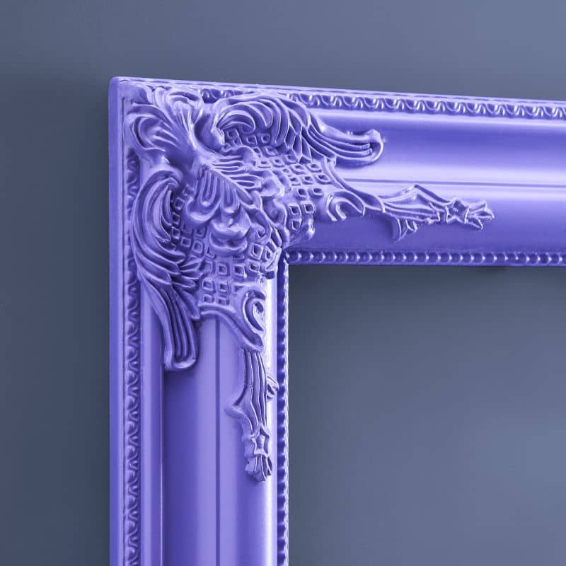 Bilderrahmen Royal Frame Rahmen Dekorahmen Holz lila