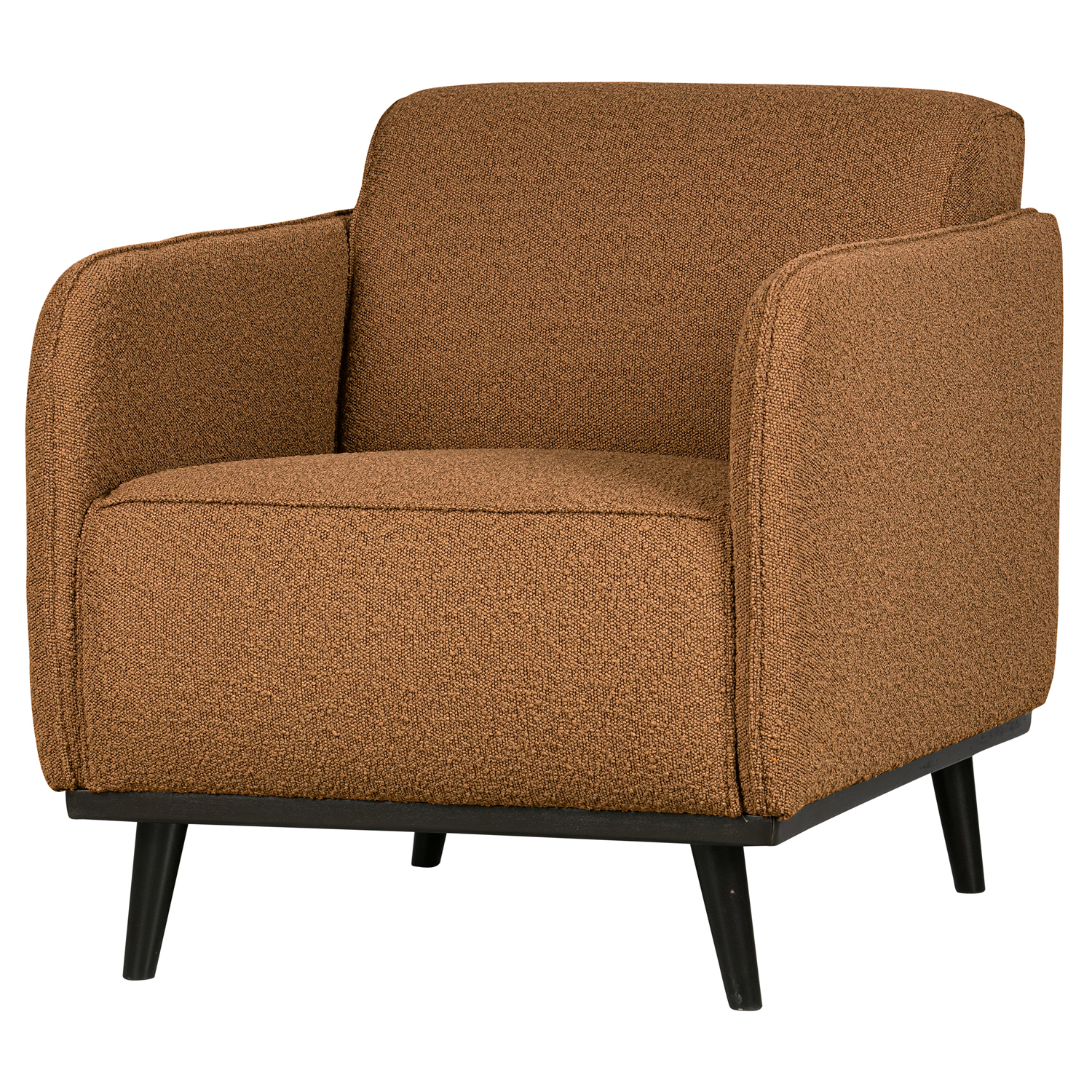 Armlehnsessel Statement Bouclé butter Sessel