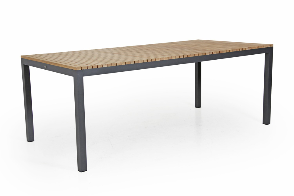 exclusiver Gartentisch Teakholz ZALANGO 200 x 100 cm
