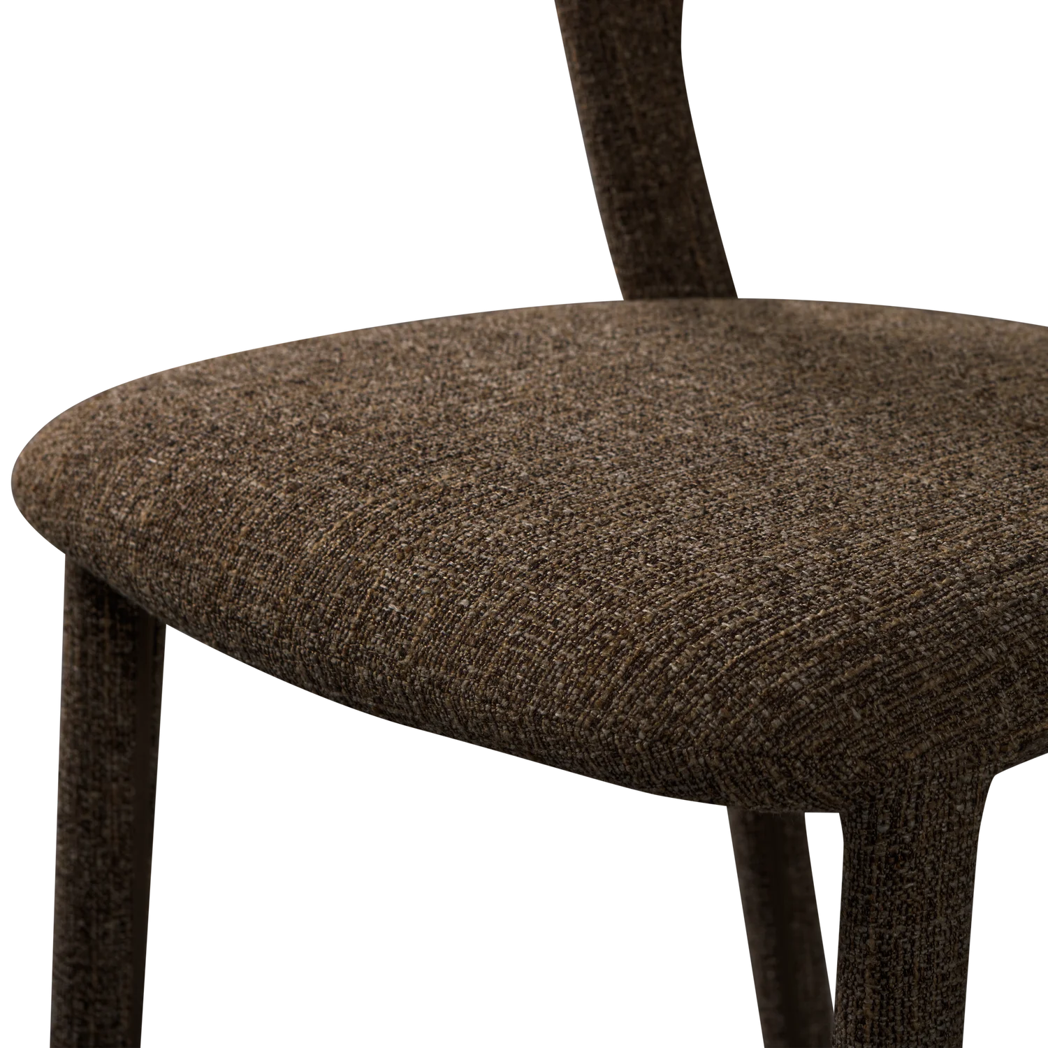 Esszimmerstuhl Stuhl NOBLE Webstoff braun melange