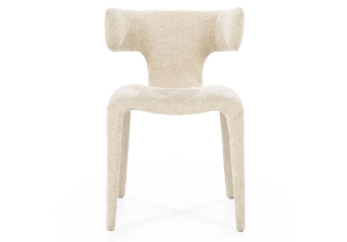 Esszimmerstuhl Dave taupe Stoffbezug