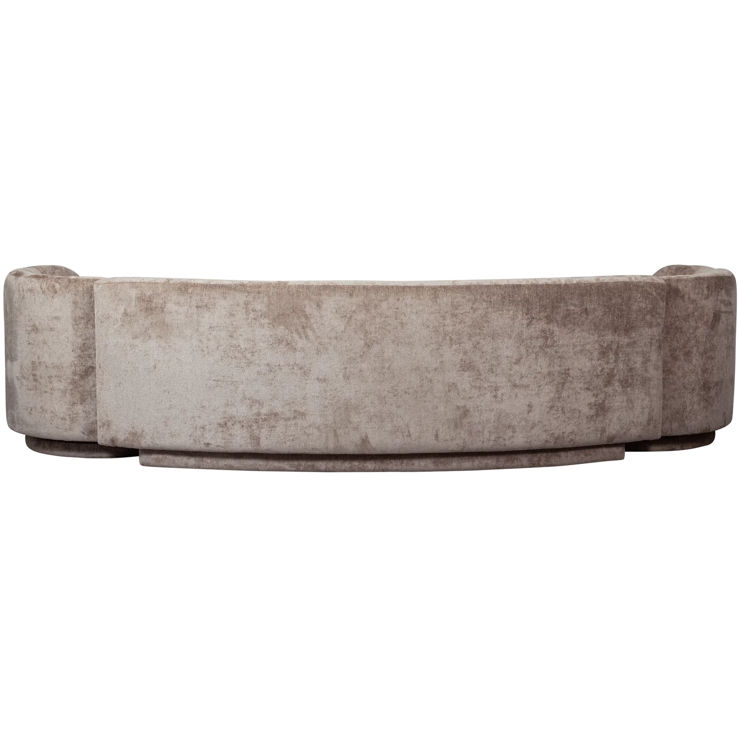 Couchgarnitur COMBI-POPULAR Sofa & modulare Sessel Chenille taupe