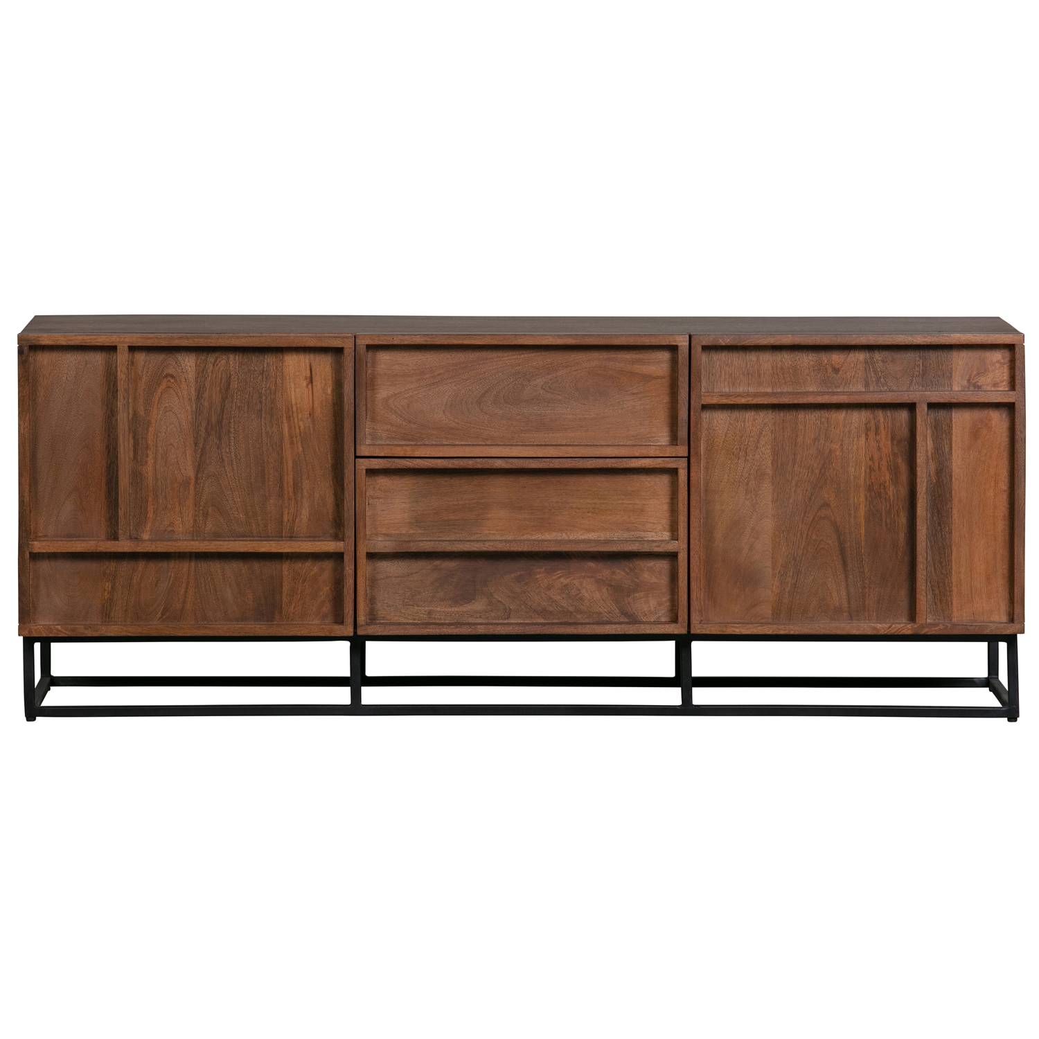 WOOOD Kommode TV Möbel Forrest 140 cm Mango Holz
