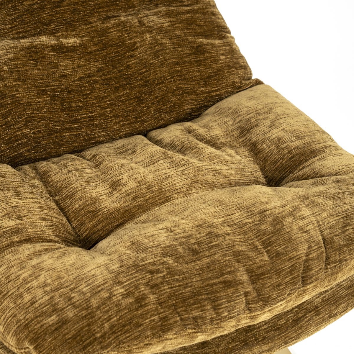 BY-BOO Drehsessel Sessel drehbar Tromba senffarben