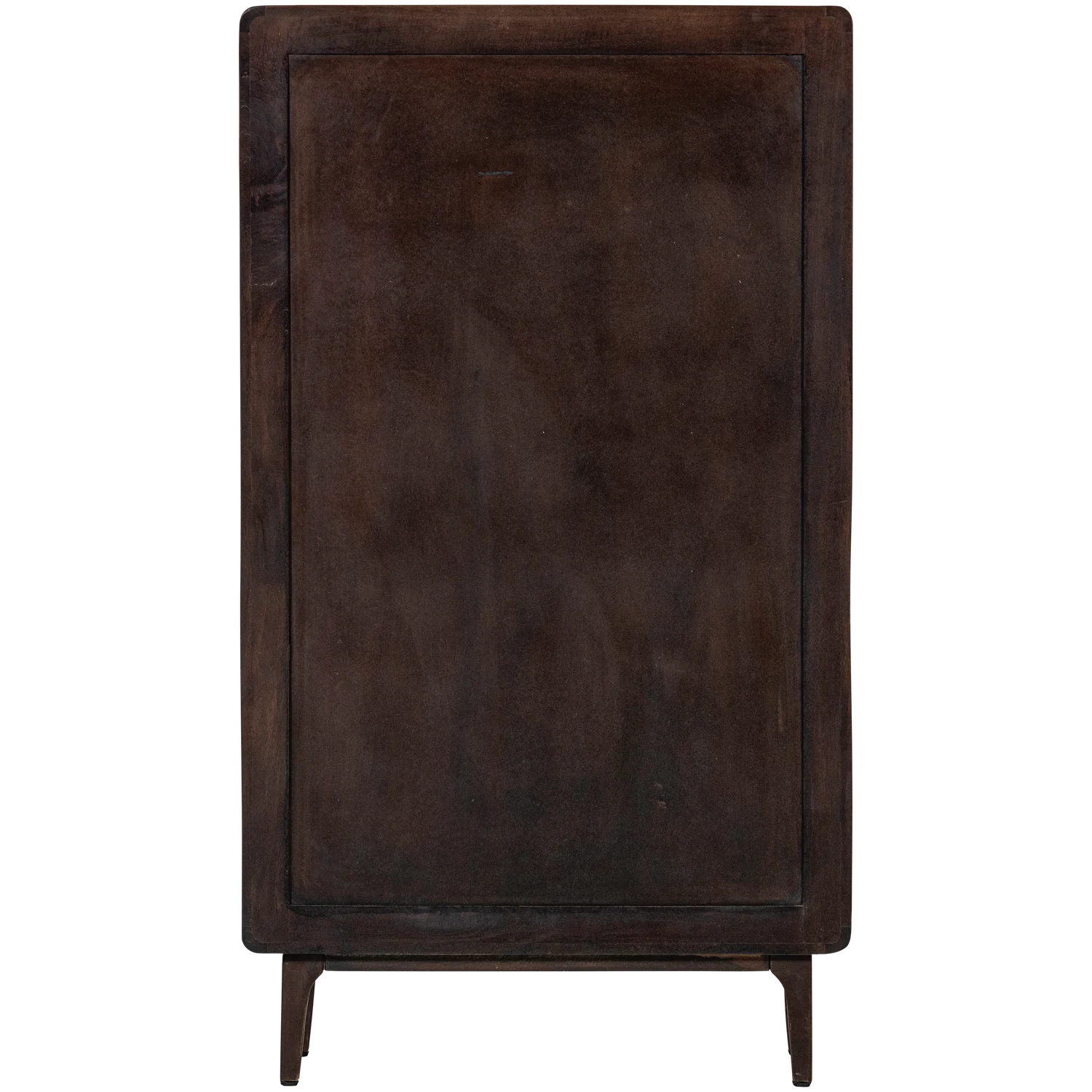 Schrank Highboard LIYA H 150 cm Mangoholz dunkelbraun