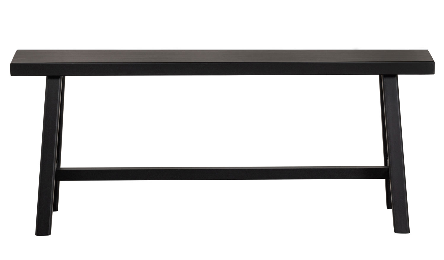 Bank Sitzbank Imme 110 cm Kiefer massiv schwarz