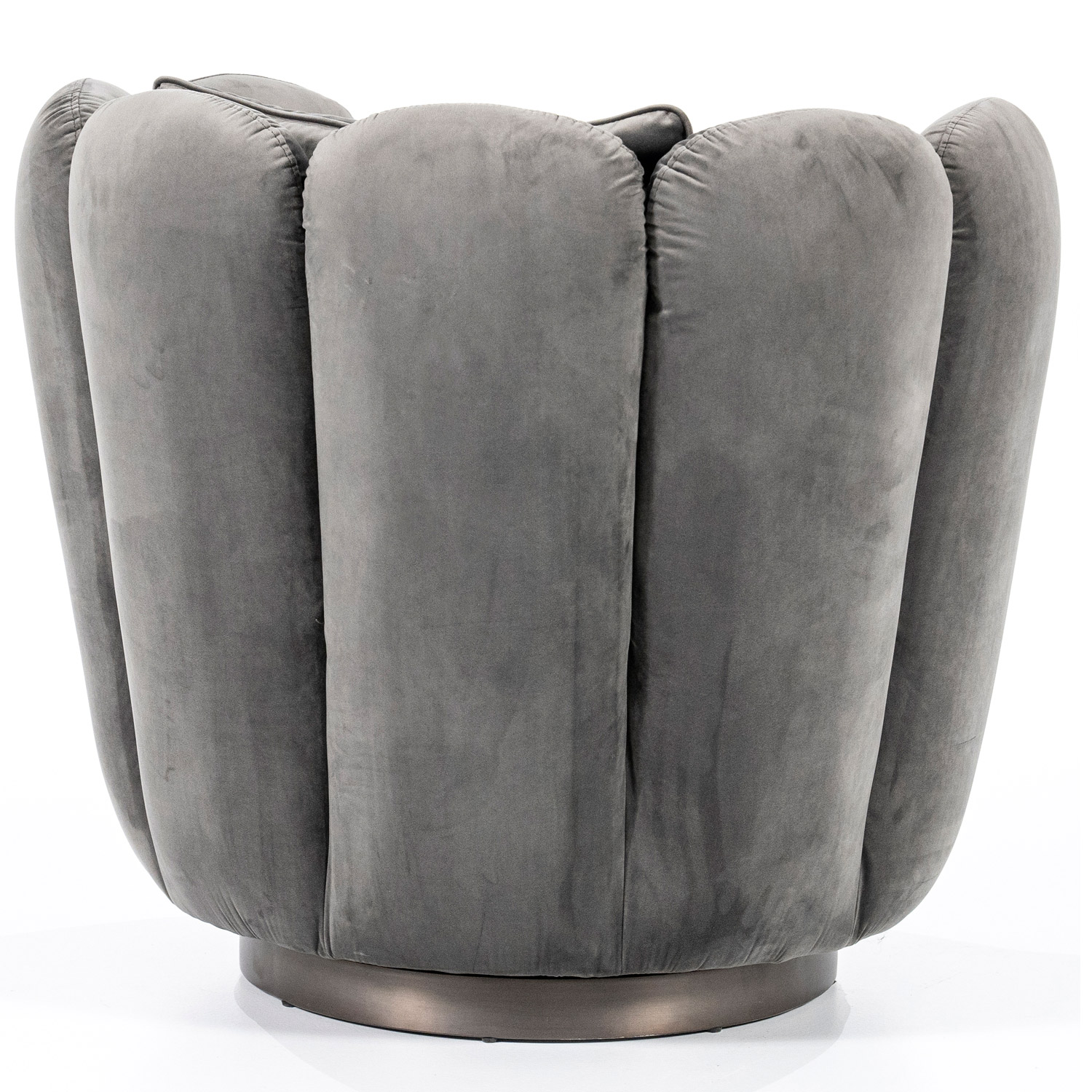 Retro Sessel Maria drehbar Samt Loungesessel