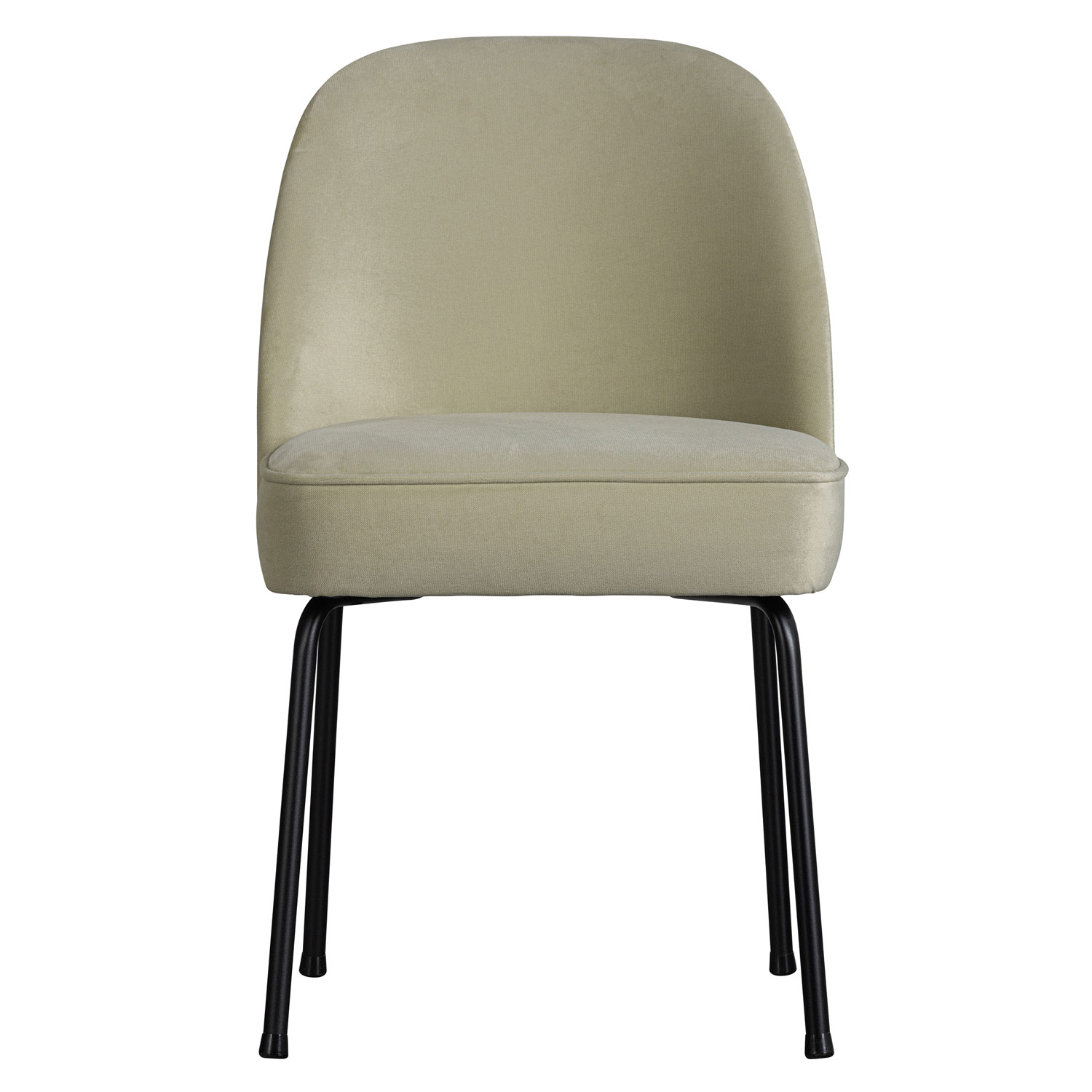 BePureHome 2er Set Esszimmerstuhl Vogue Samt pistazie