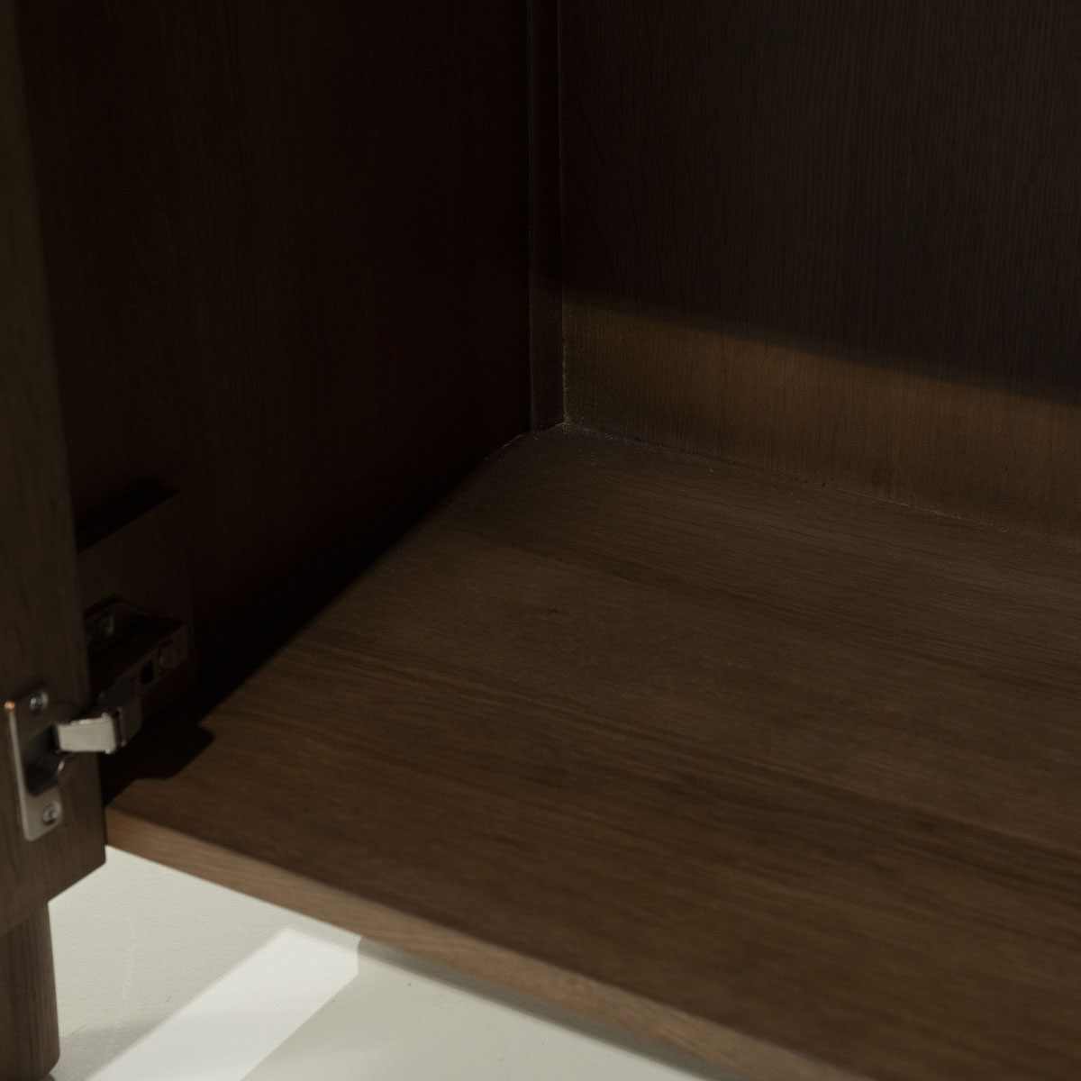 Highboard Jake mit 2 Türen Eiche Holz Furnier braun