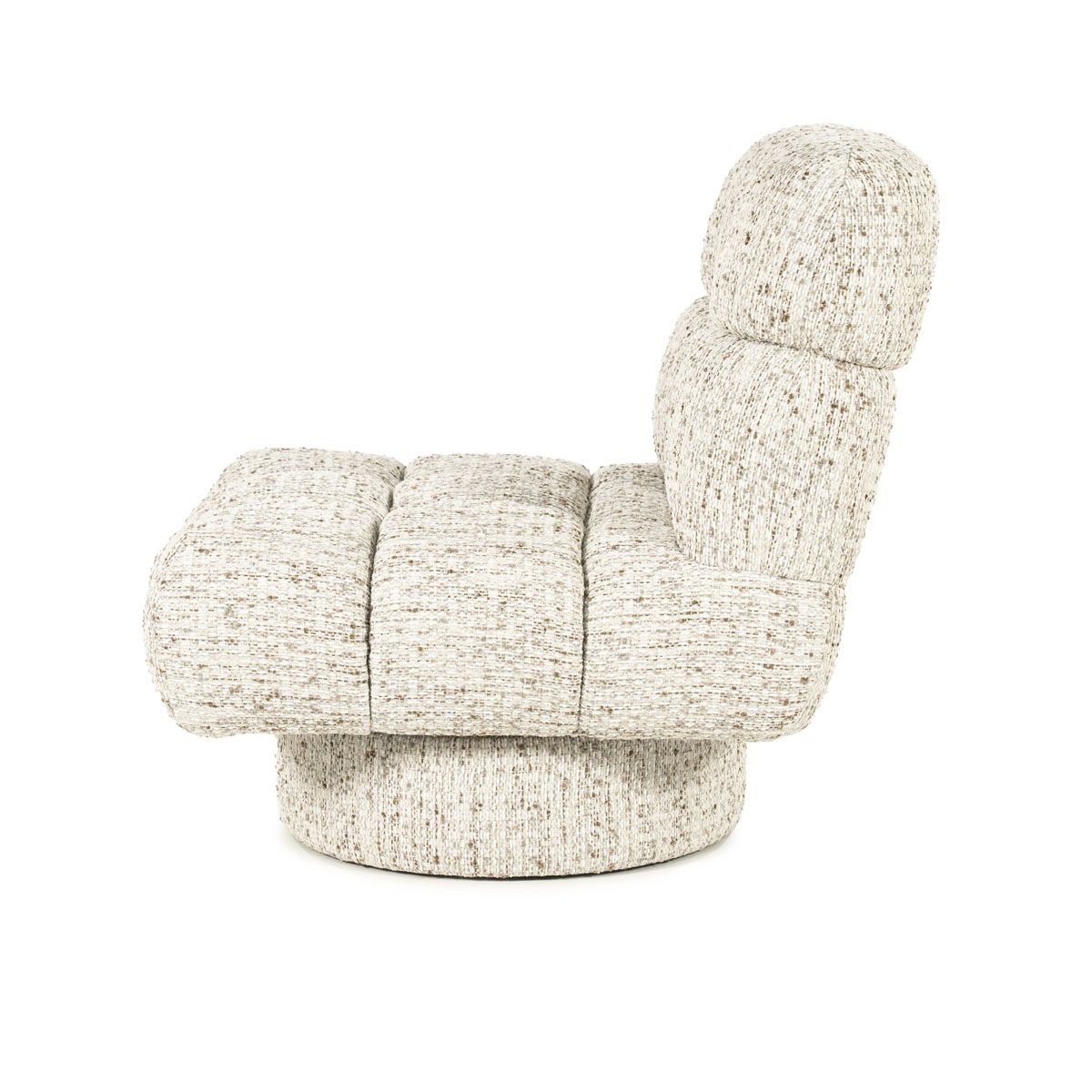 Sessel Fenna Teddystoff beige Drehsessel Relaxsessel Fernsehsessel