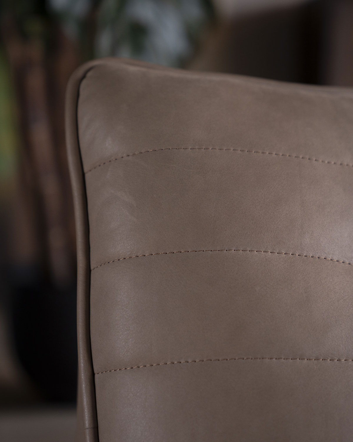 Sessel Relaxsessel COSTAR  Leder taupe Drehsessel