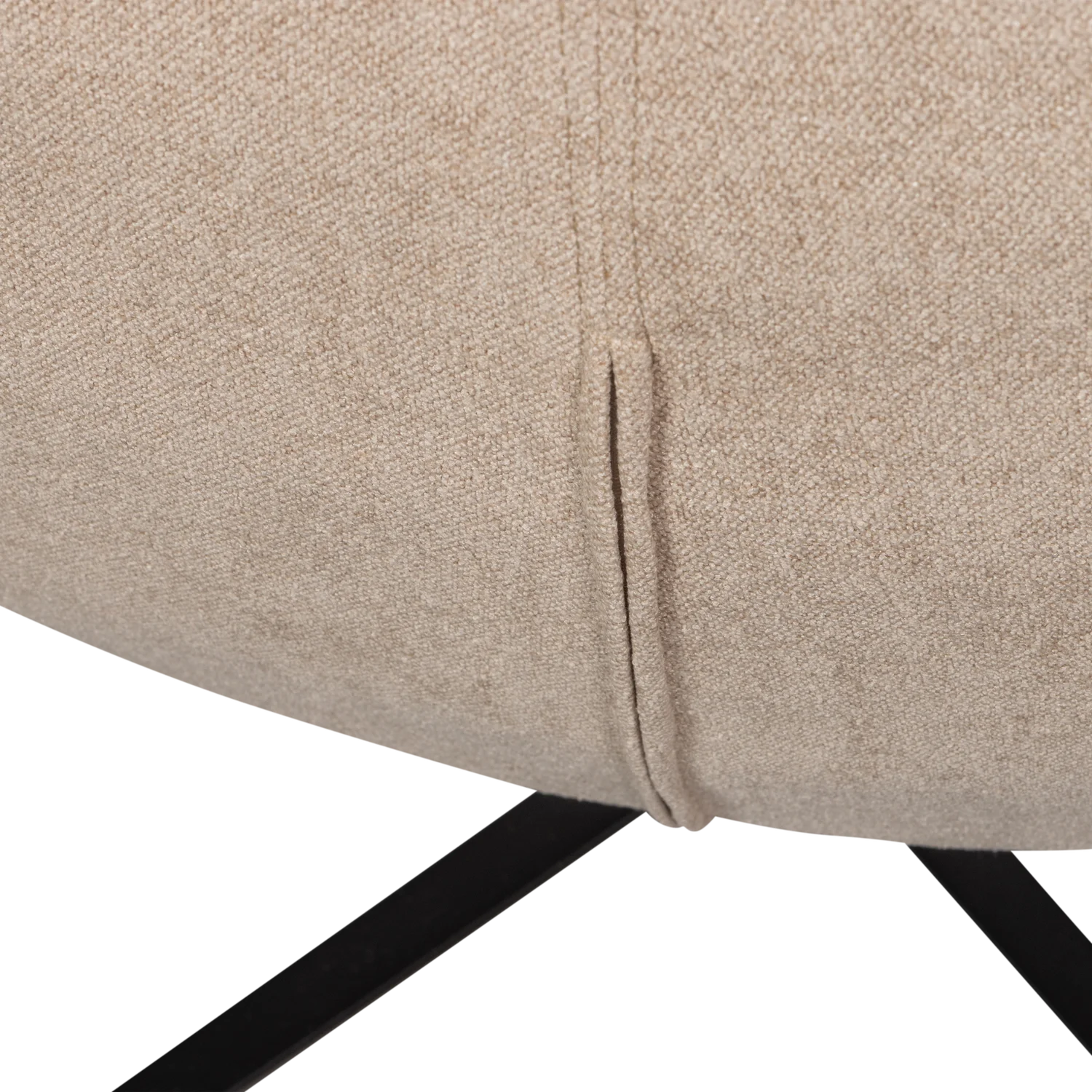 Sessel MAUDI Drehsessel Webstoff natur