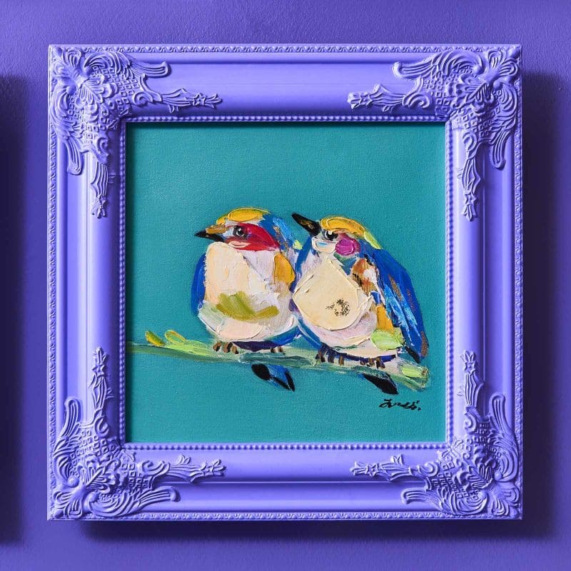 Bilderrahmen Royal Frame Rahmen Dekorahmen Holz lila