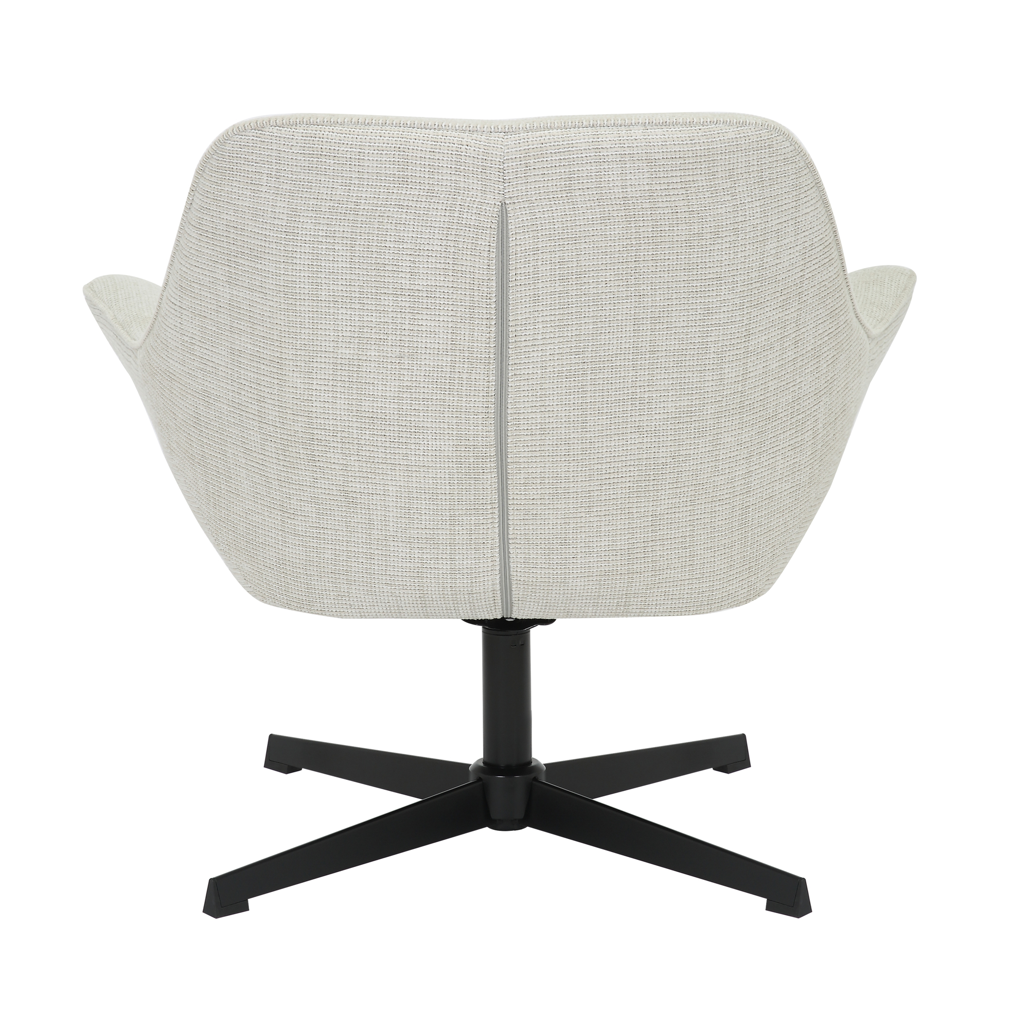 Sessel Daphne mit Armlehnen Drehsessel Stoff greige Relaxsessel Fernsehsessel
