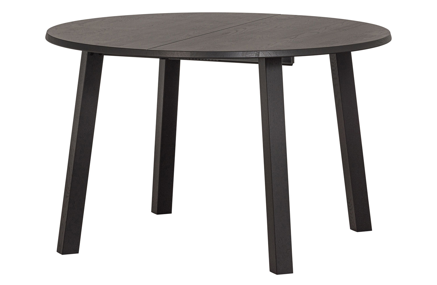 Esstisch Lange JAN 120 x 120-200 cm Eiche blacknight ausziehbar
