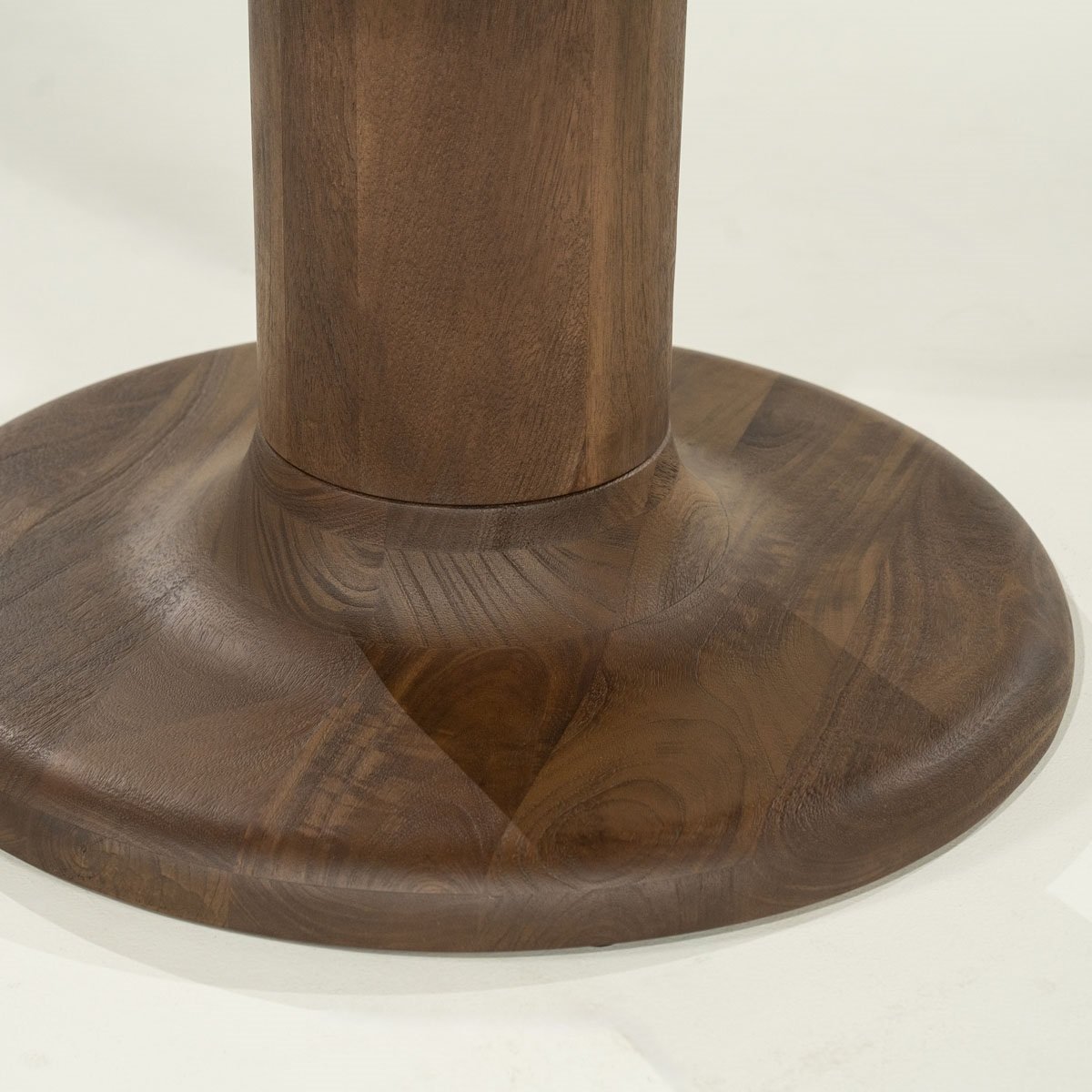 Esstisch Coco rund 130 cm Mango Massivholz braun