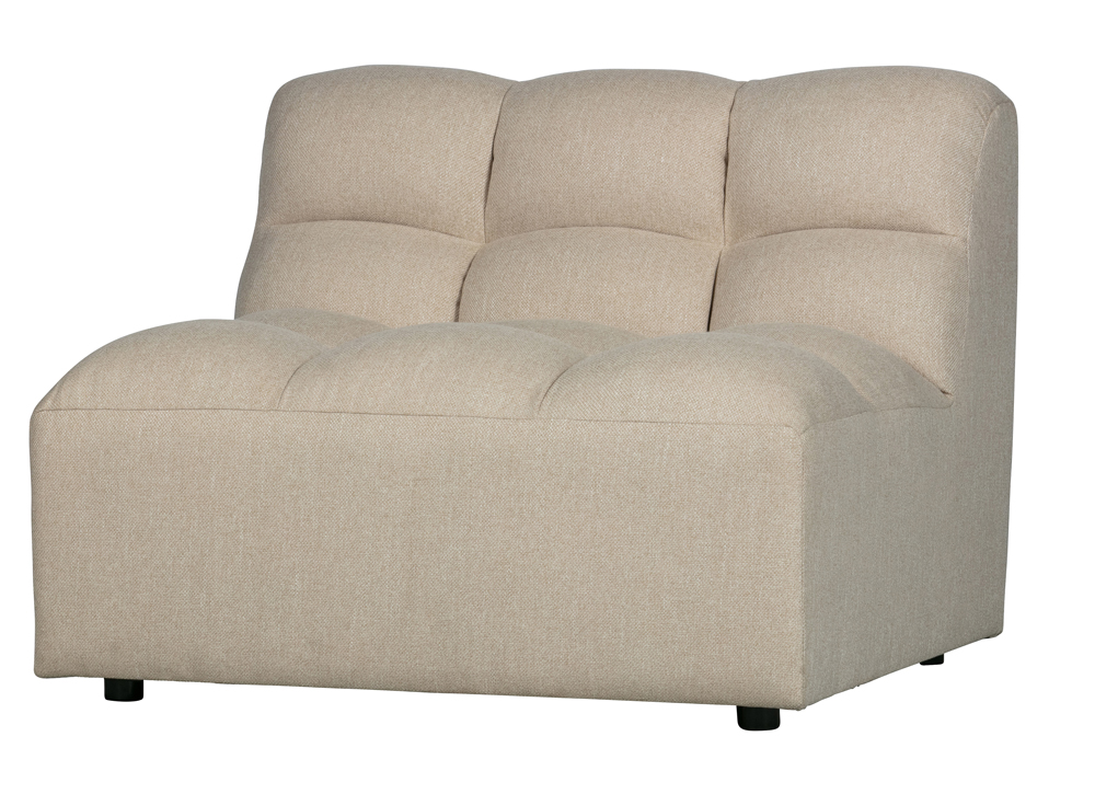 woood SESSEL Design Sofa PEPPER sand beige