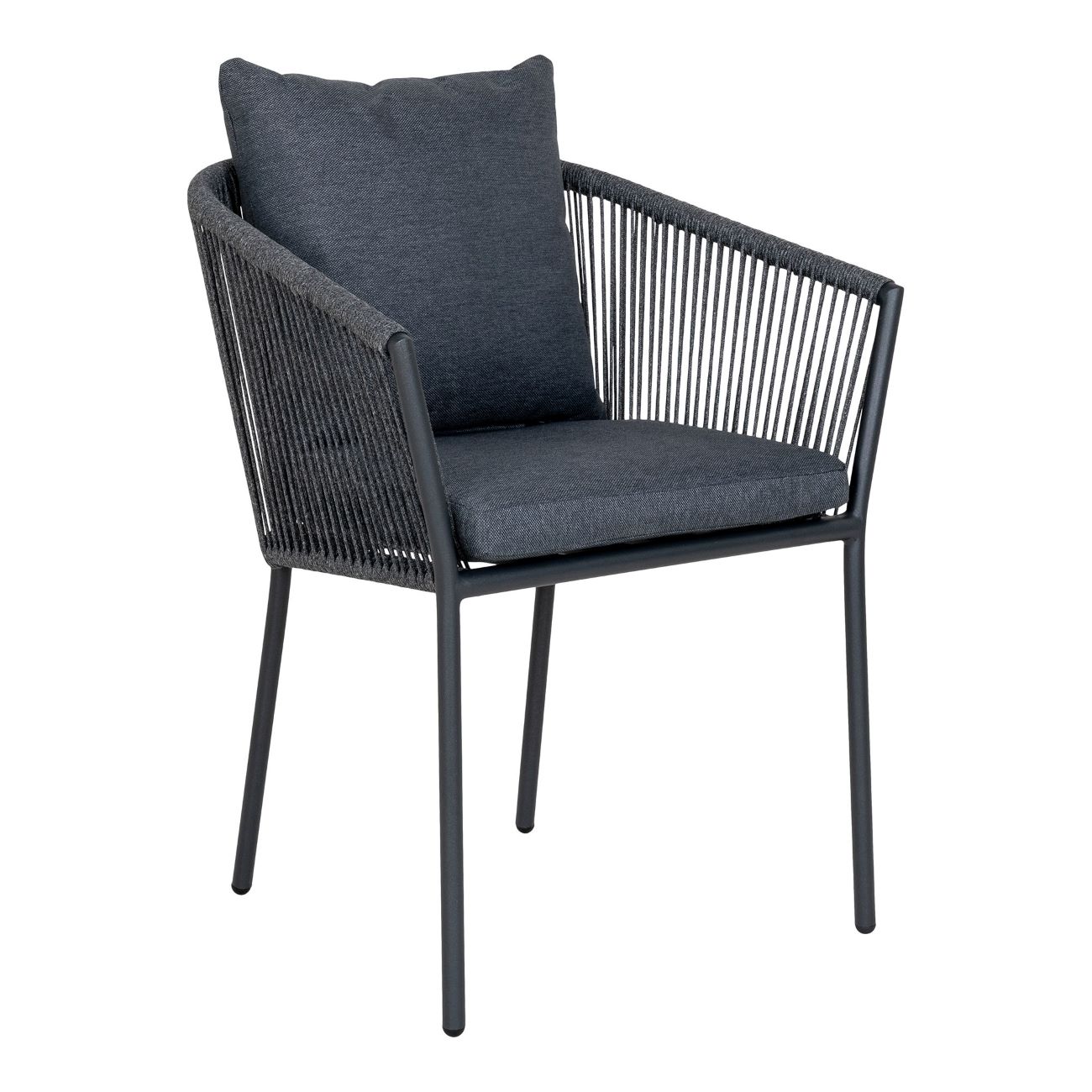 Gartenmöbel Set NEWLAND & SANREMO – Tisch mit Stühlen und Kissen