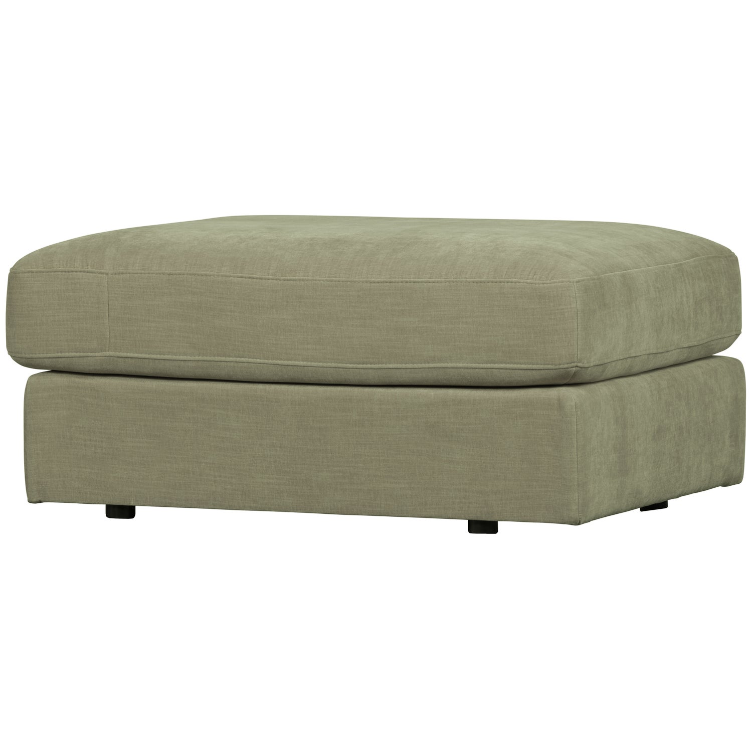 Hocker Fußhocker FAMILY Webstoff grün
