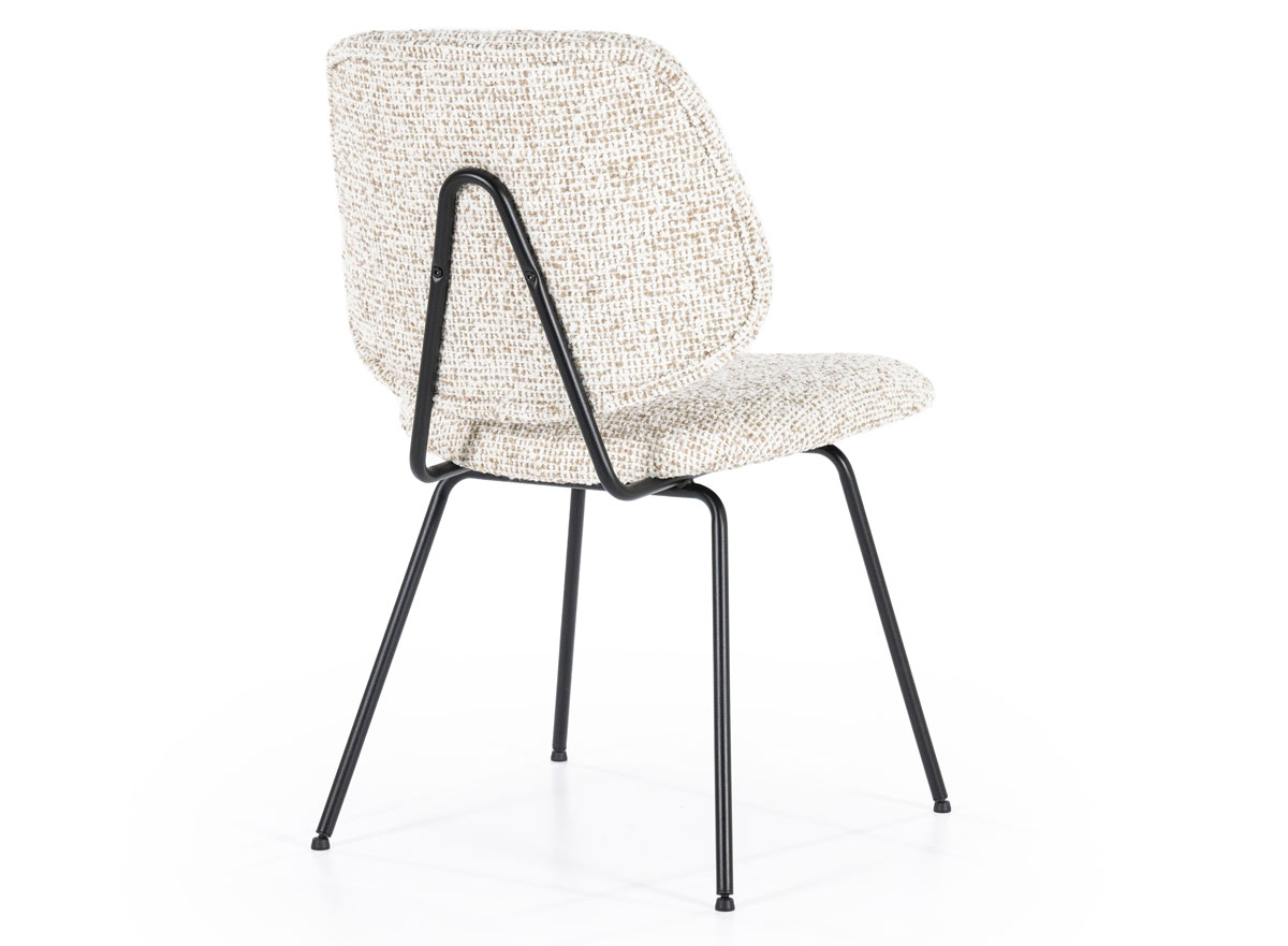 Esszimmerstuhl Jon beige Stoff Maywood