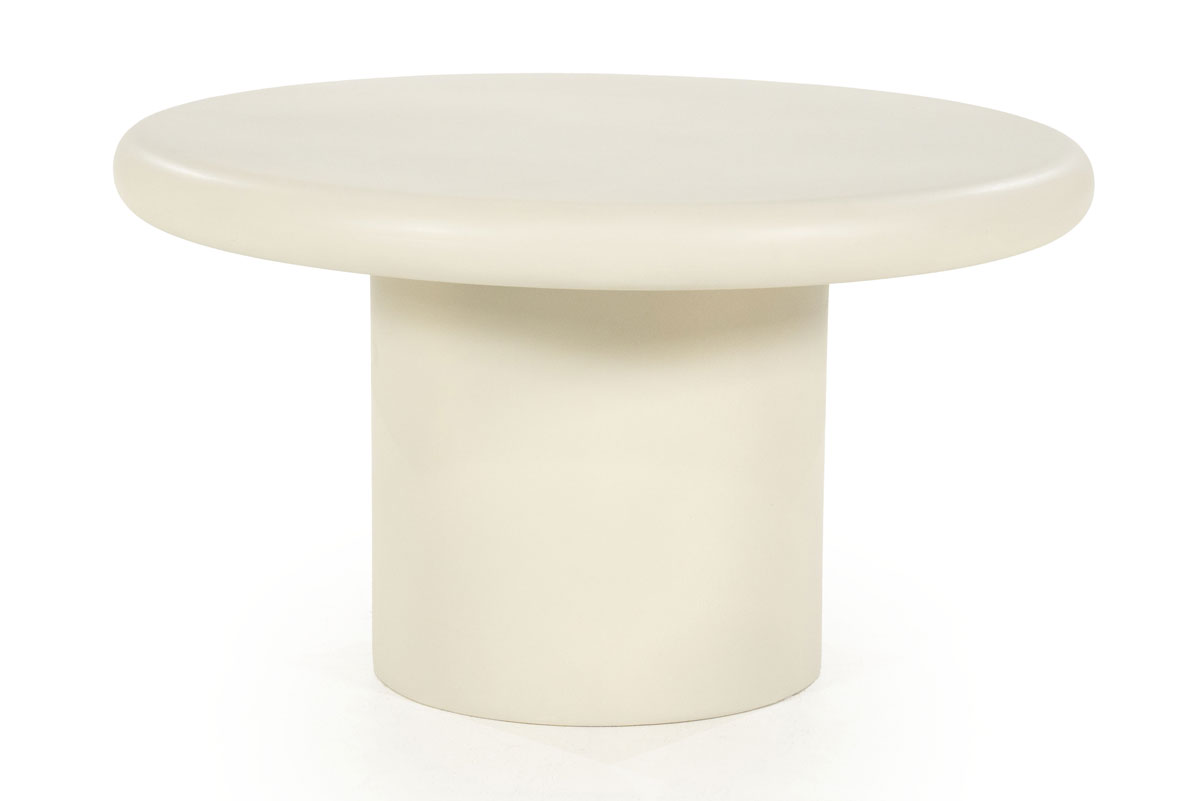 Beistelltisch Jade rund Ø 66 cm Magnesia