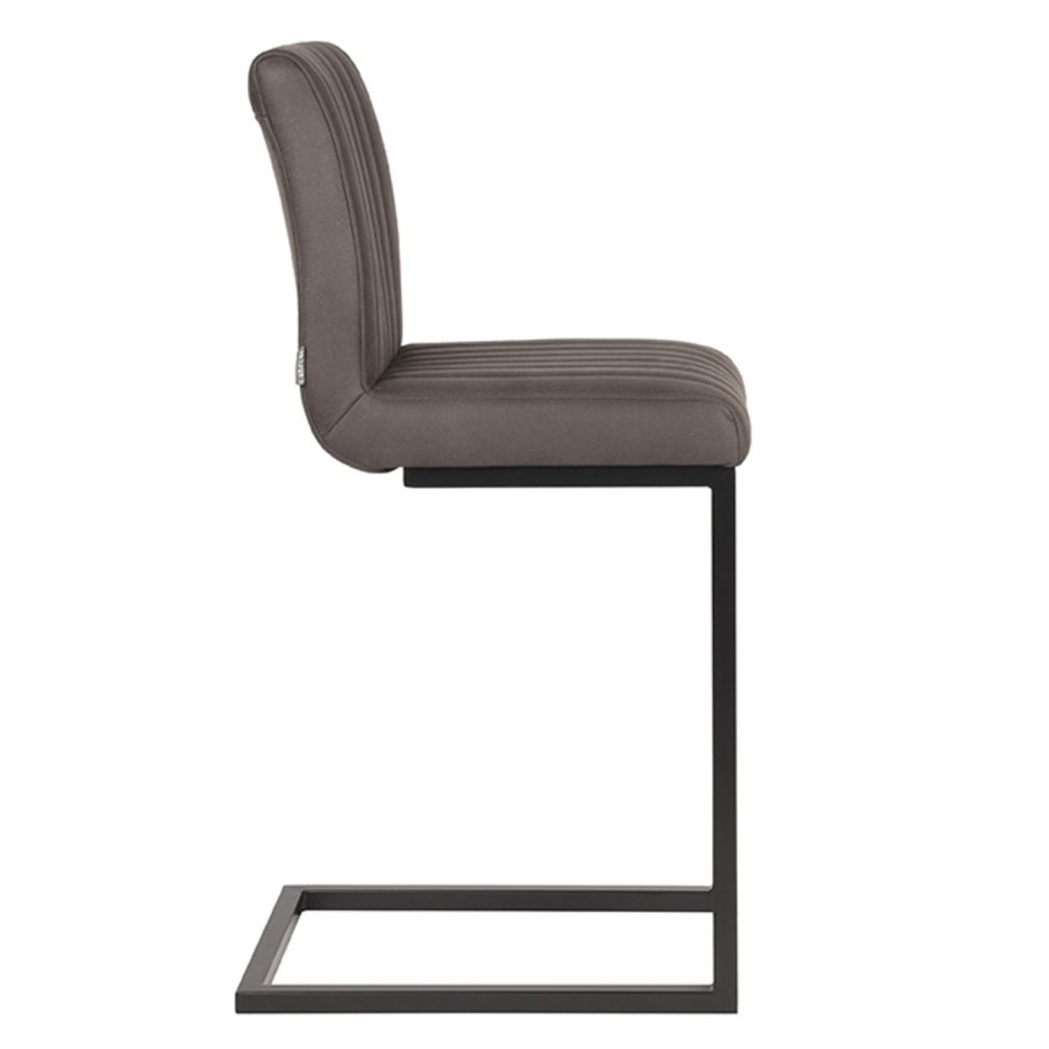 Barhocker HUGO Microfaser anthrazit SH 66 cm Barstuhl