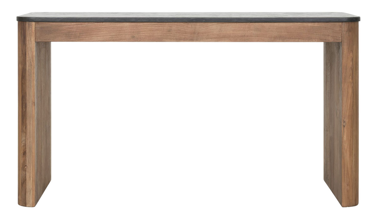 DTP Home Schreibtisch Soho 140 x 60 cm Mortex recyceltes Teakholz