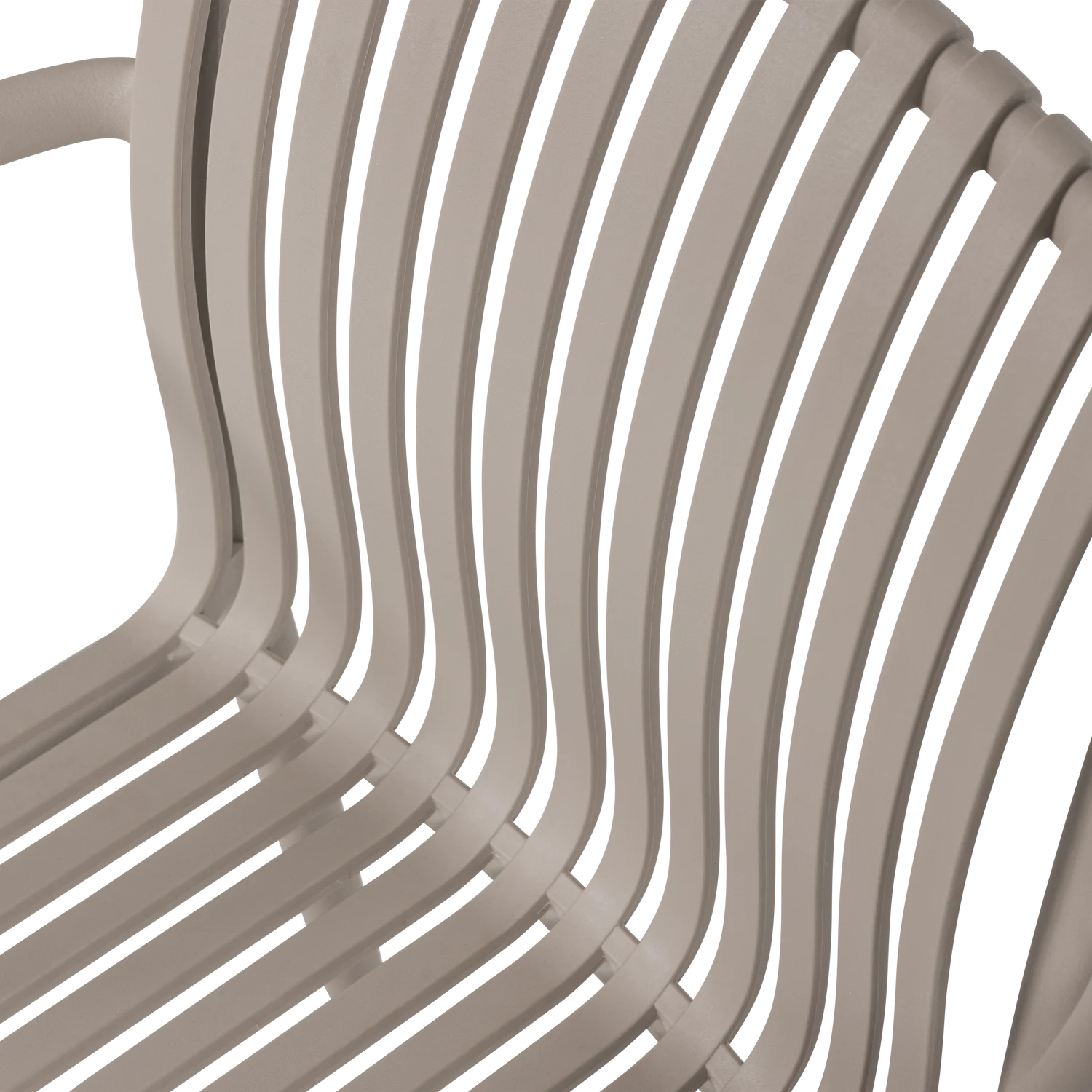 2er Set Gartenstuhl Kunststoff EASY GOING sandfarben