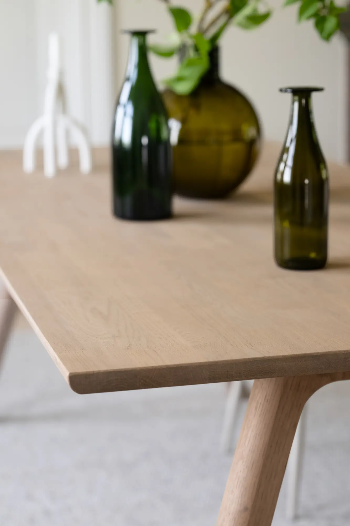 Esstisch LAPPERON 220 x 95 cm Eiche sand verlängerbar 310 cm