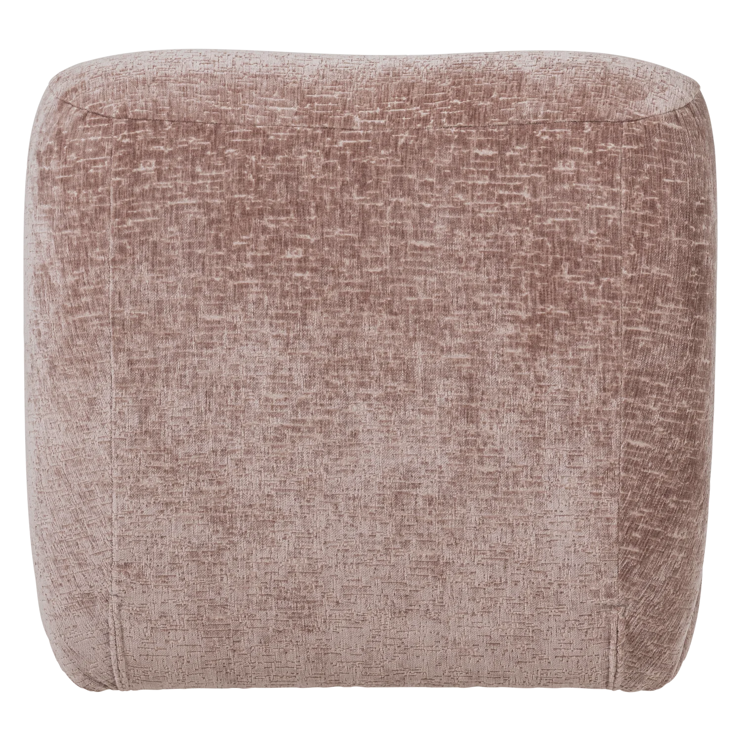 Lounge Sessel NOMU Samt hellrosa