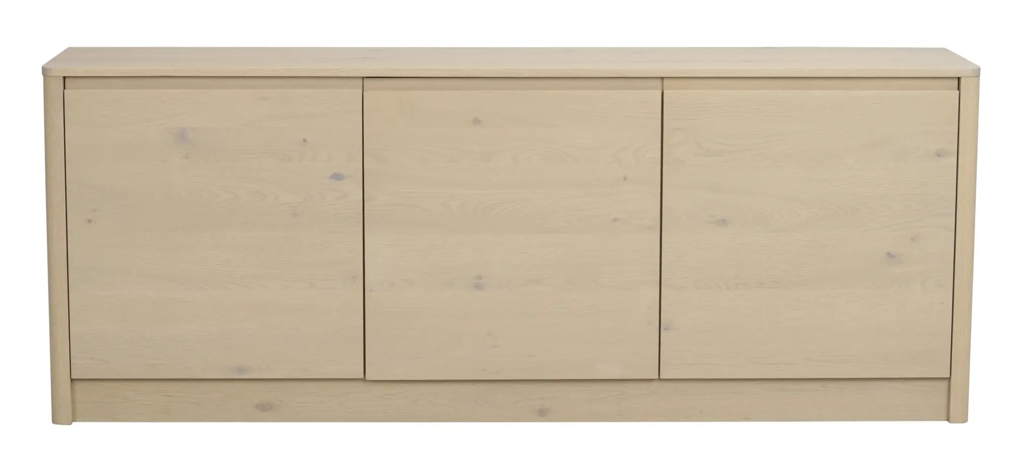 Sideboard Wilstone 180 cm mit 3 Türen Eiche hell Kommode