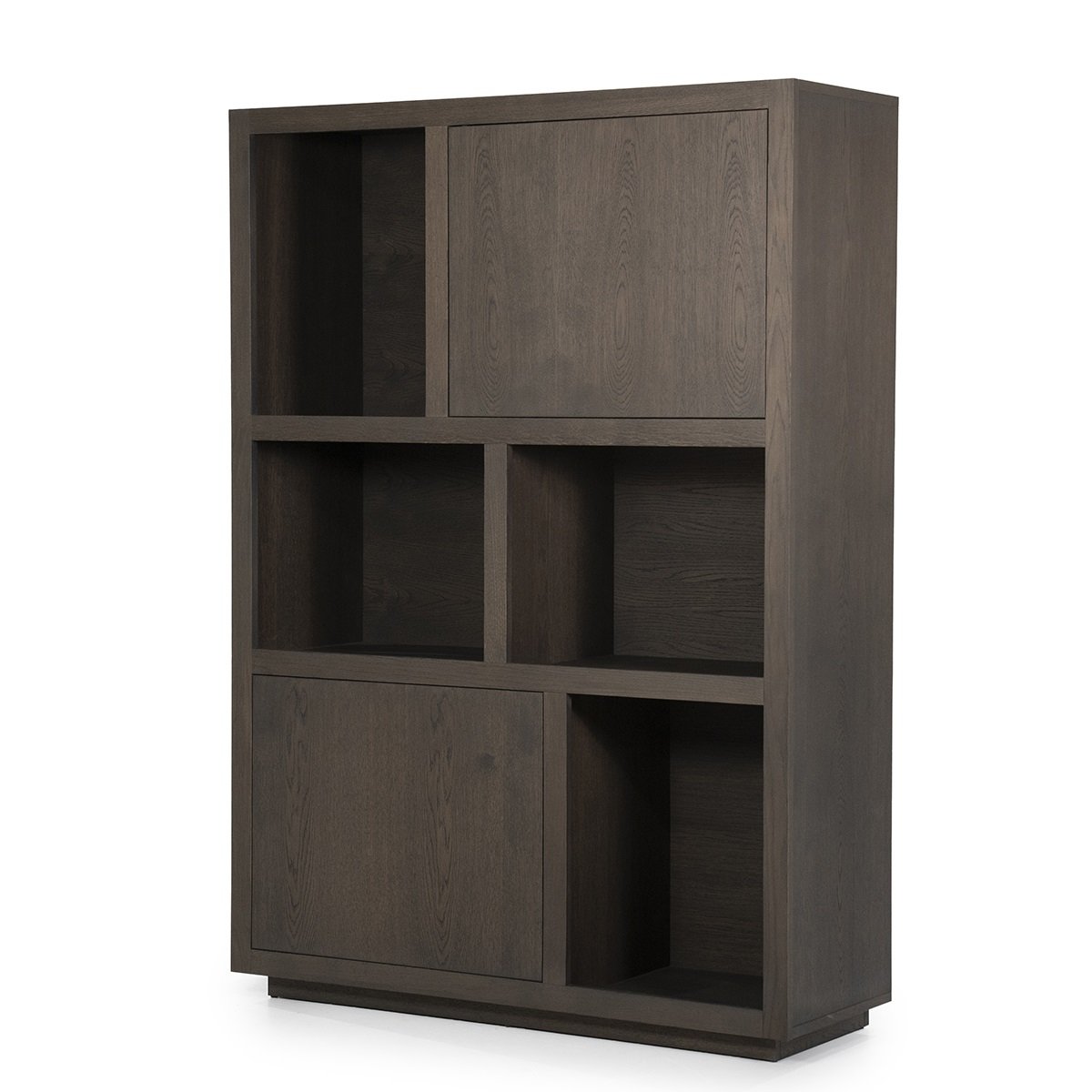Schrank Bücherschrank Helsinki H 170 cm Eiche braun