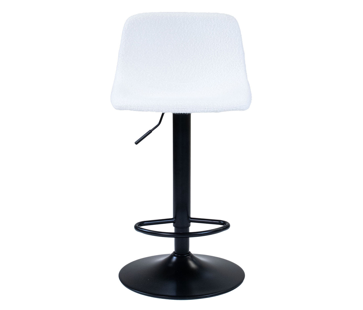 Barhocker Hugo Boucle beige Höhe verstellbar