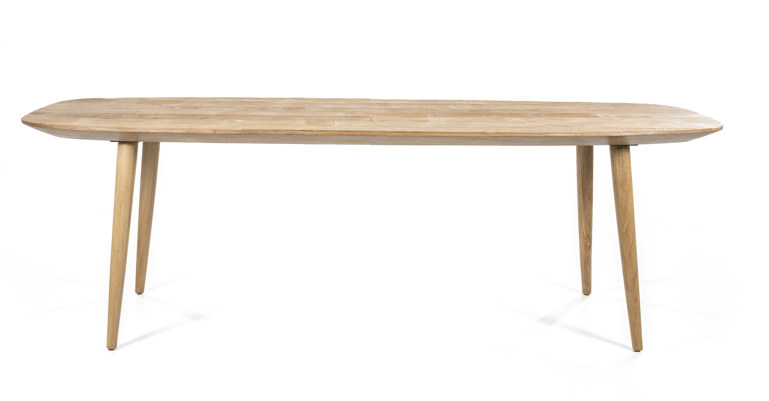 Esstisch TALASSUM 260 x 100 cm recyceltes Teakholz