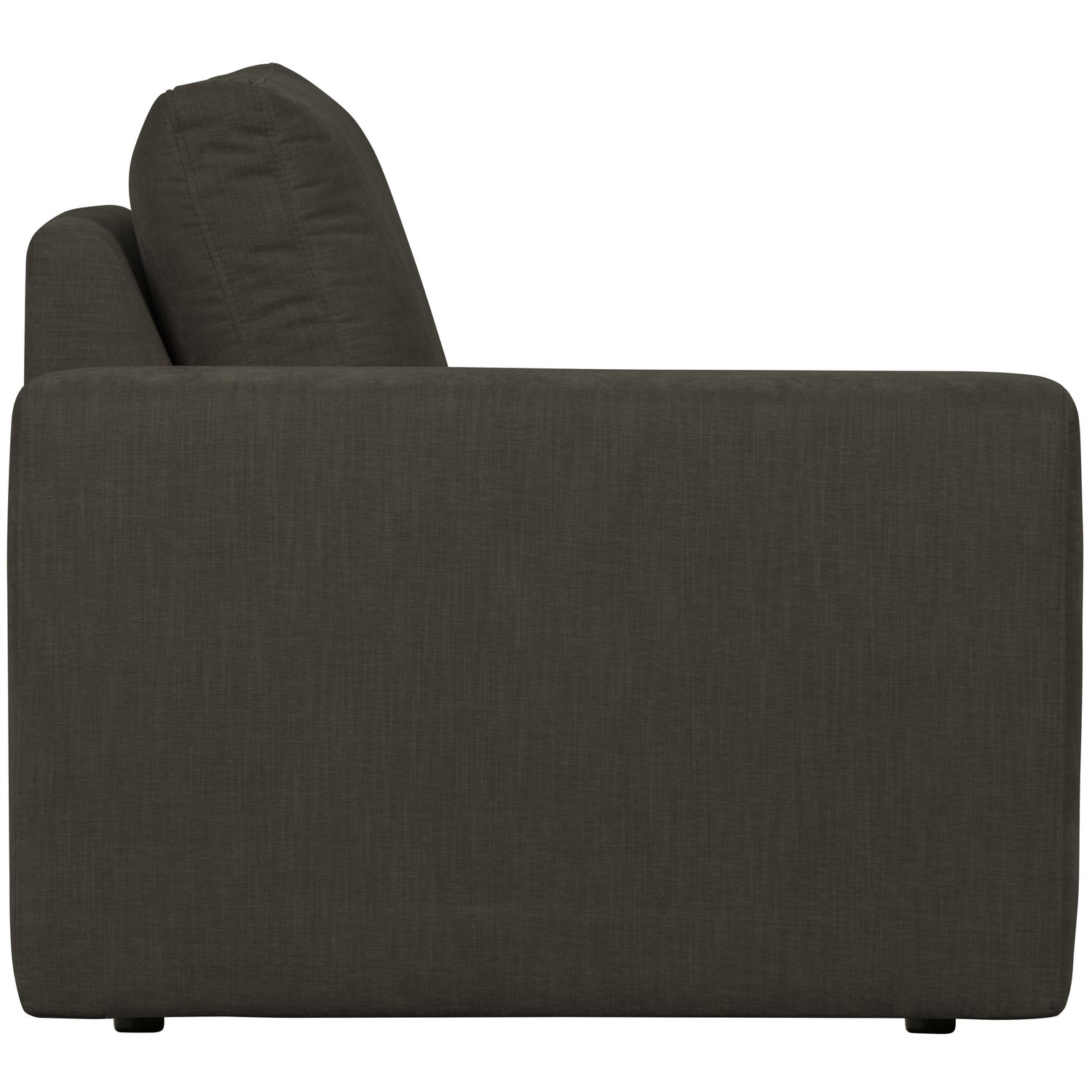 Sofaelement FAMILY mit Armlehne links Element Webstoff anthrazit