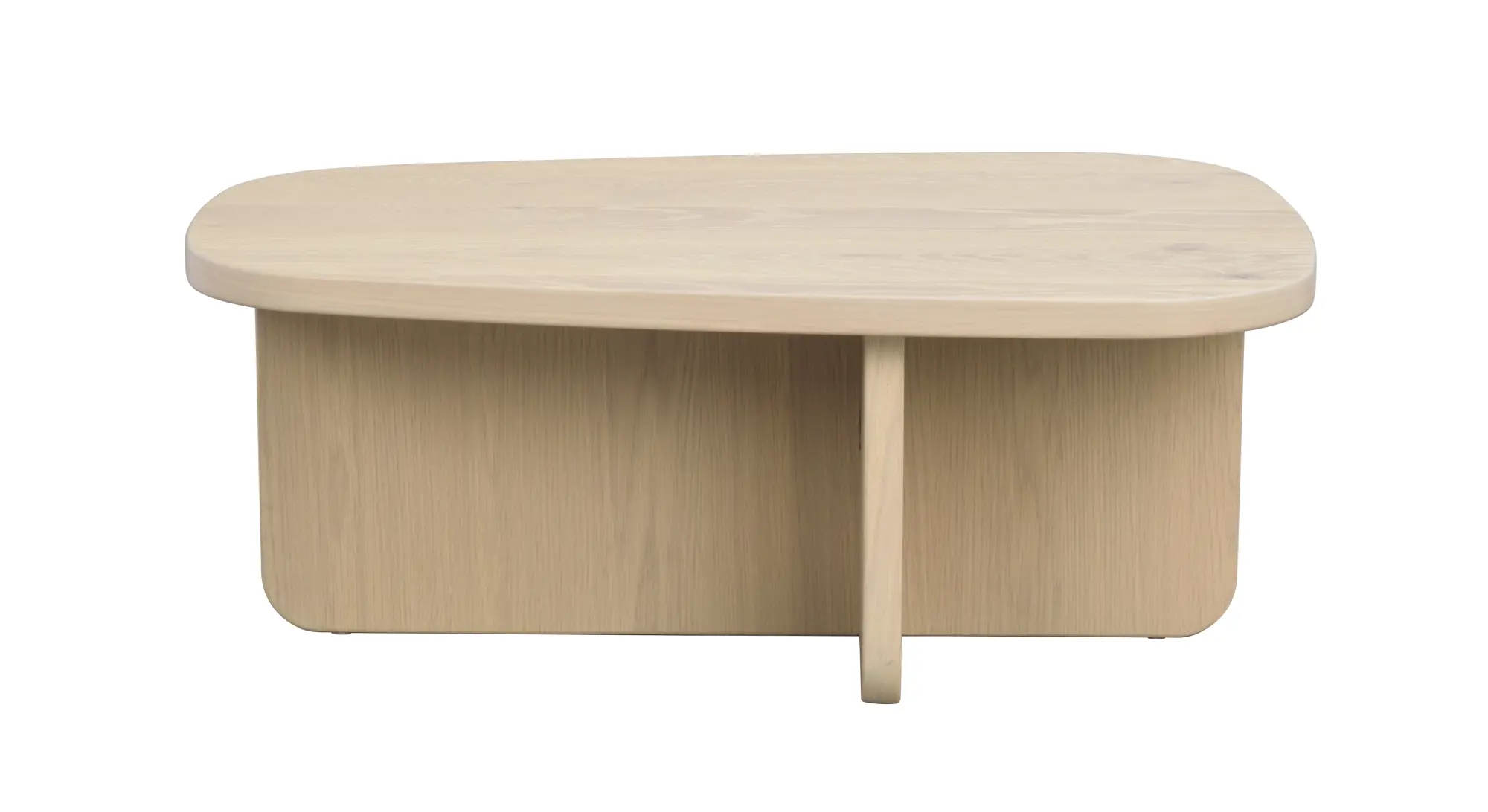 2er Set Couchtisch WILLINGS Eiche white wash