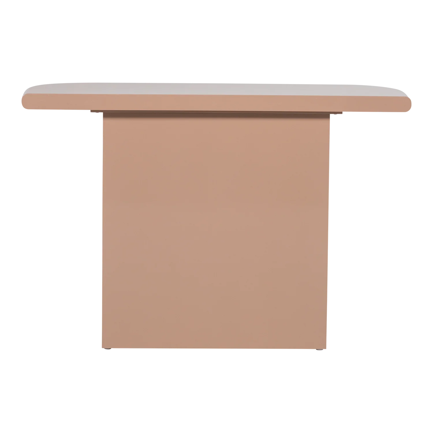 Konsolentisch NOCTA 120 x 30 cm MDF hochglanz hellrosa