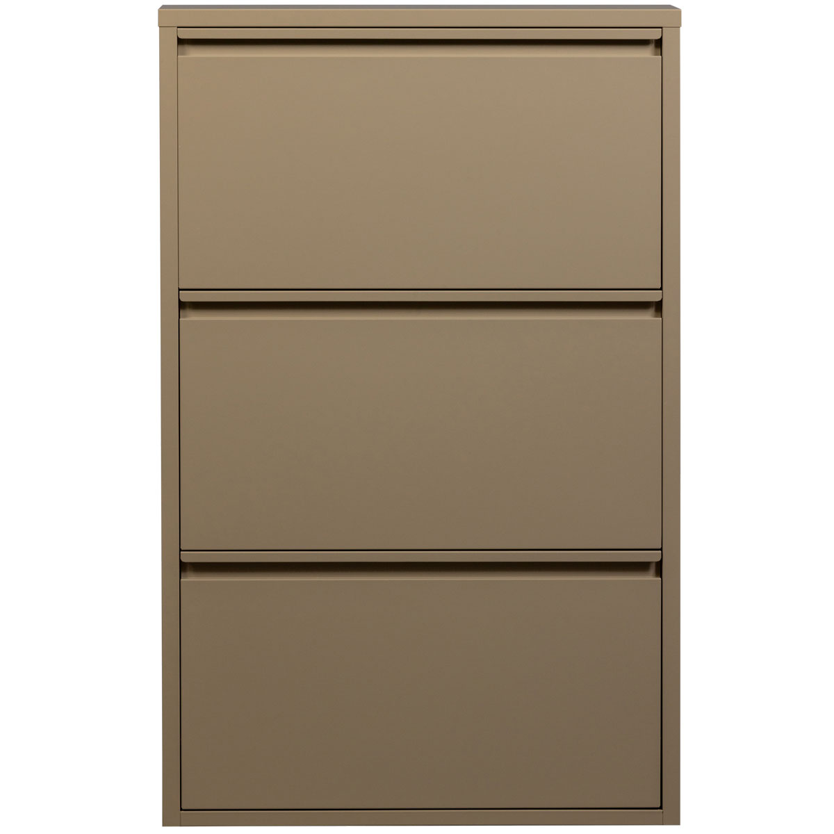 woood Schuhschrank SABINE B 66 cm Metall sandfarben
