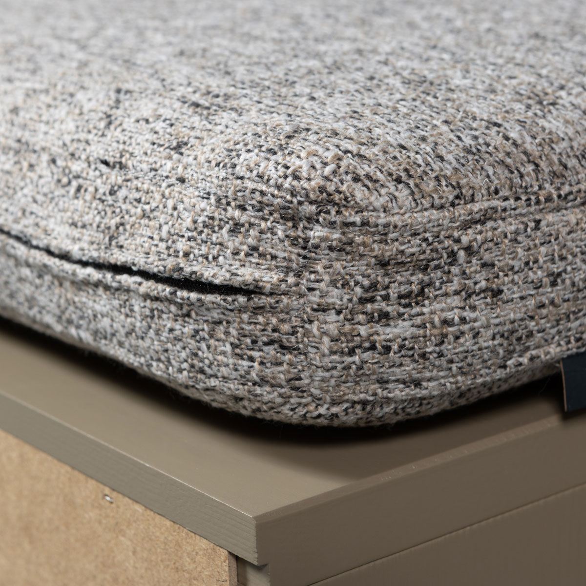 Sitzbank Bank mit Staufach und Sitzkissen TURNER 80 cm