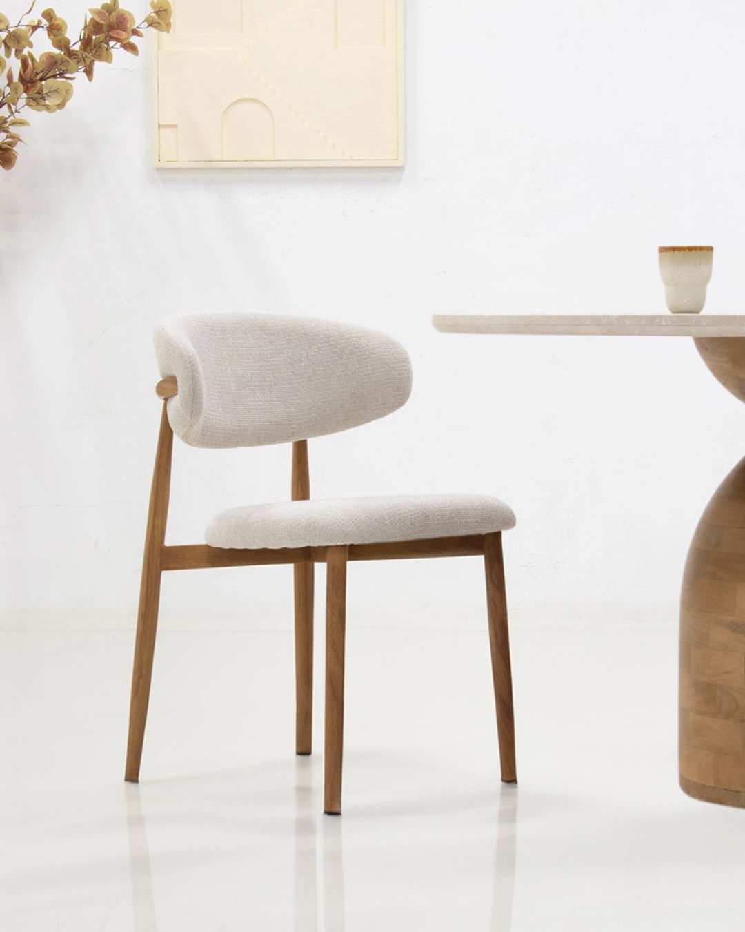Esszimmerstuhl Polsterstuhl Nova beige