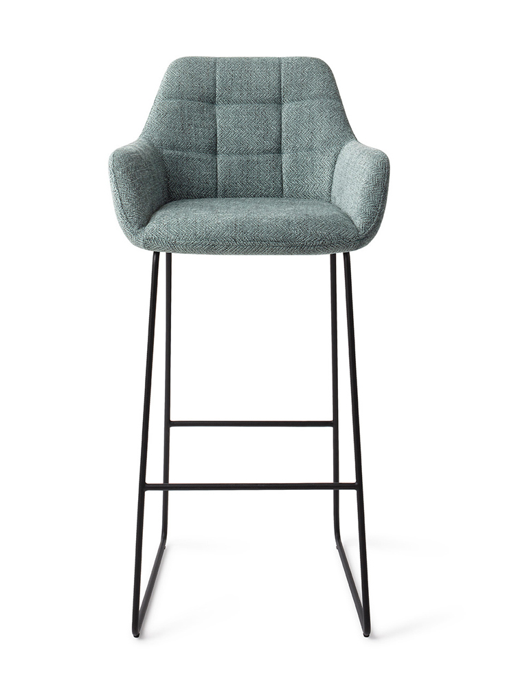 Barhocker Sitzhöhe 75 cm NOTO grün blau Barstuhl