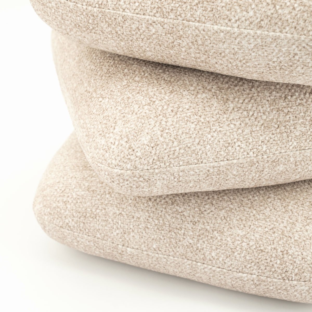 Pouf Pillowscape H 44,5 cm beige Hocker Sitzhocker