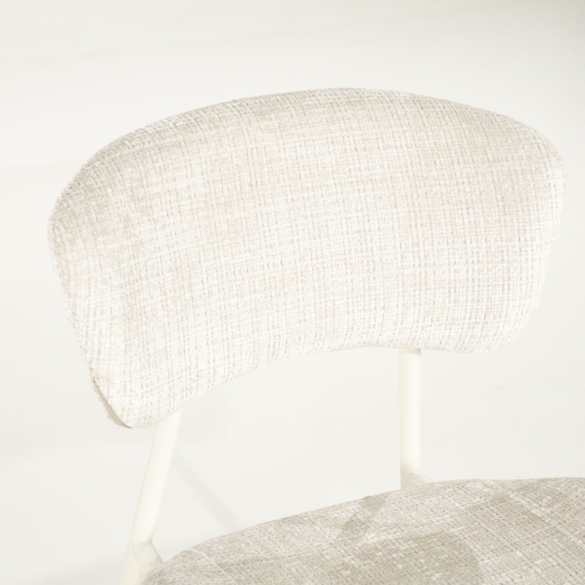 Esszimmerstuhl Dare Stoff beige Vierfußstuhl