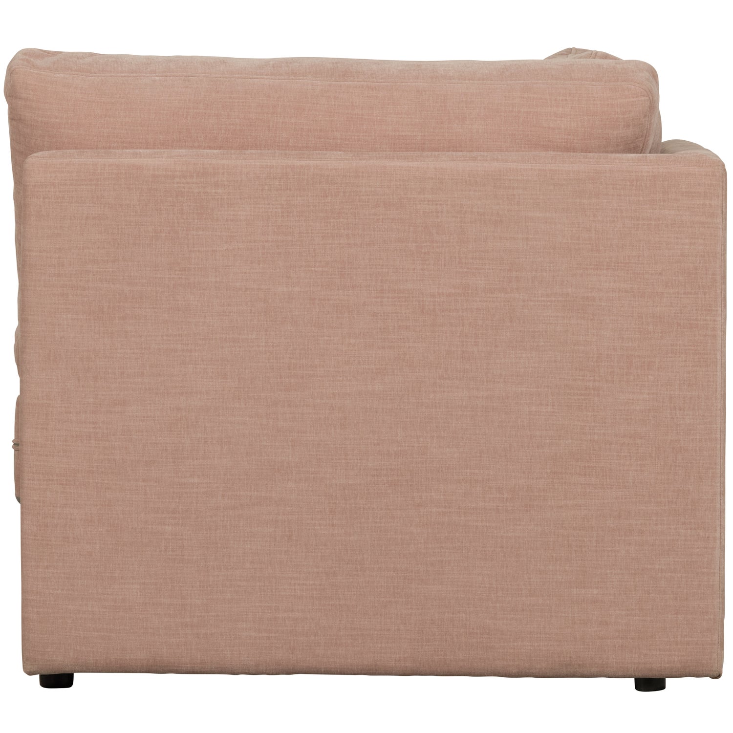 Sofaelement Eckbank FAMILY Eck Element Webstoff rosa