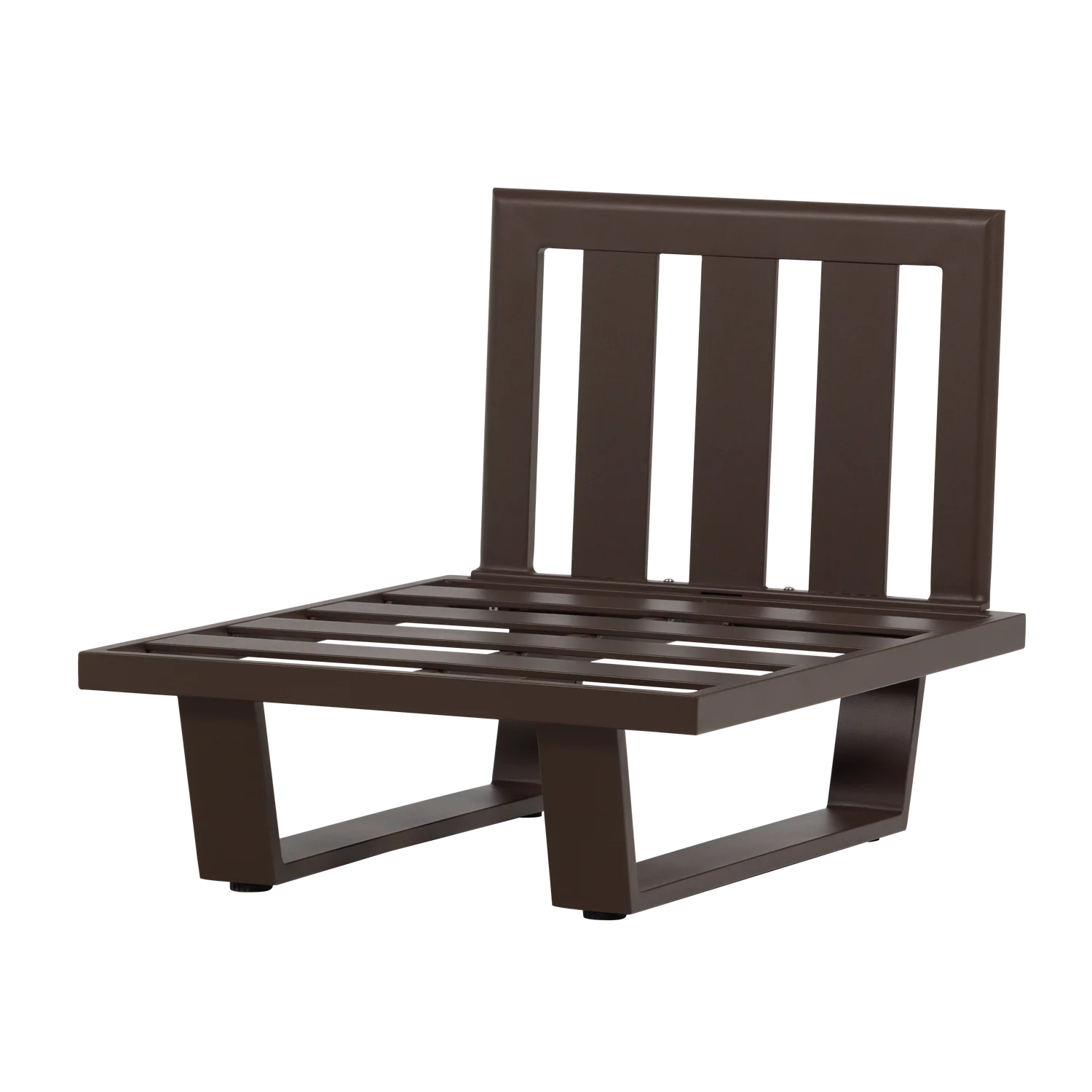 Outdoor Lounge Sessel BEAR braun Gartensessel Aluminium