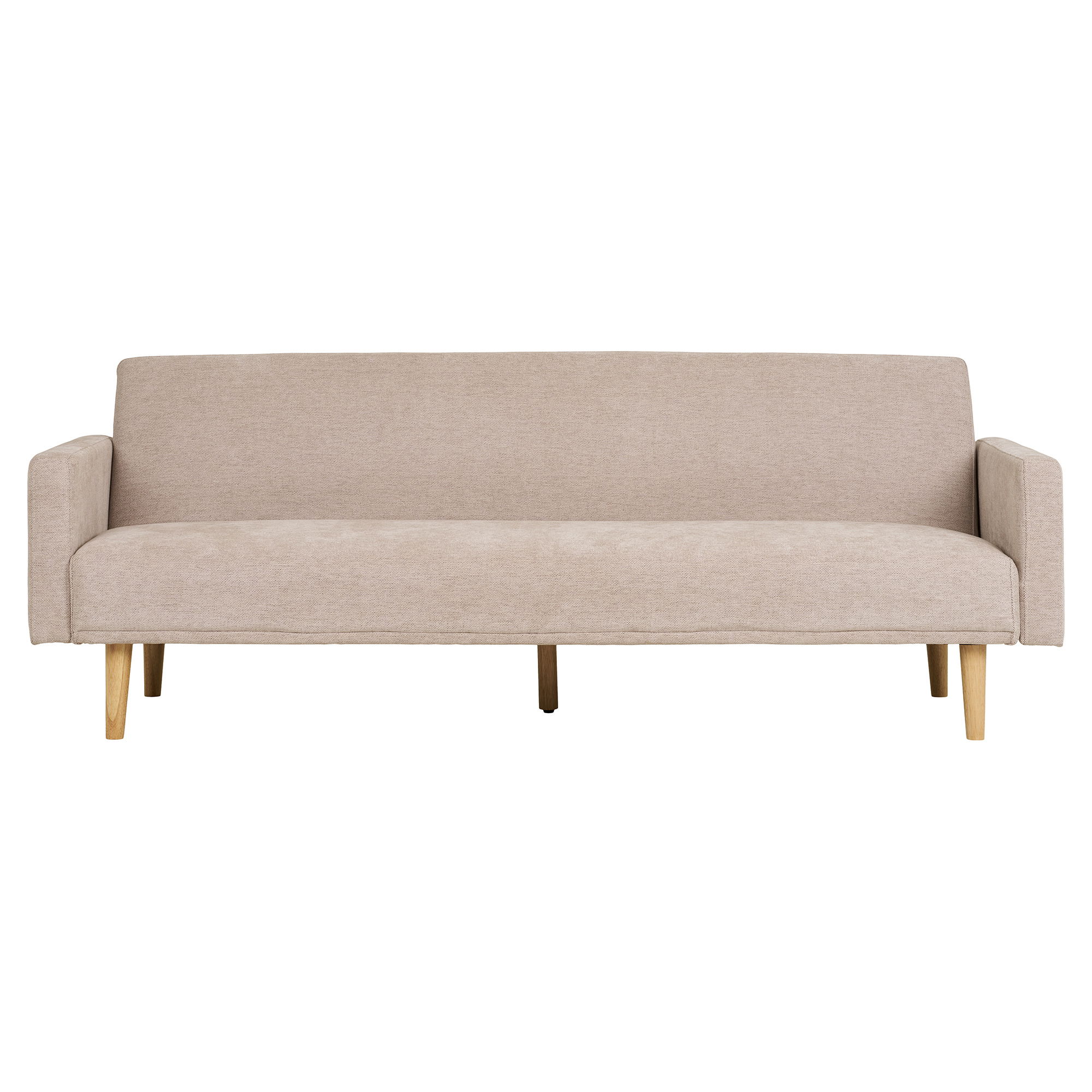 Schlafsofa Sofabett CARLOS 208 cm dunkelsand Couch Tagesbett